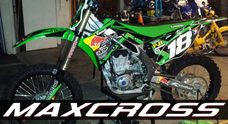 KAWASAKI KX250F KX450F 2012-2016' REDBULL STYLE